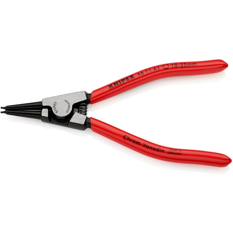KNIPEX 4611A1 BORGVEERTANG ZWART GEATRAMENTEERD 140 MM