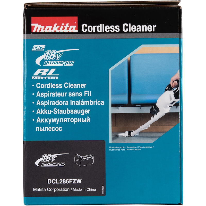 STOFZUIGER LXT® - DCL286FZW - MAKITA