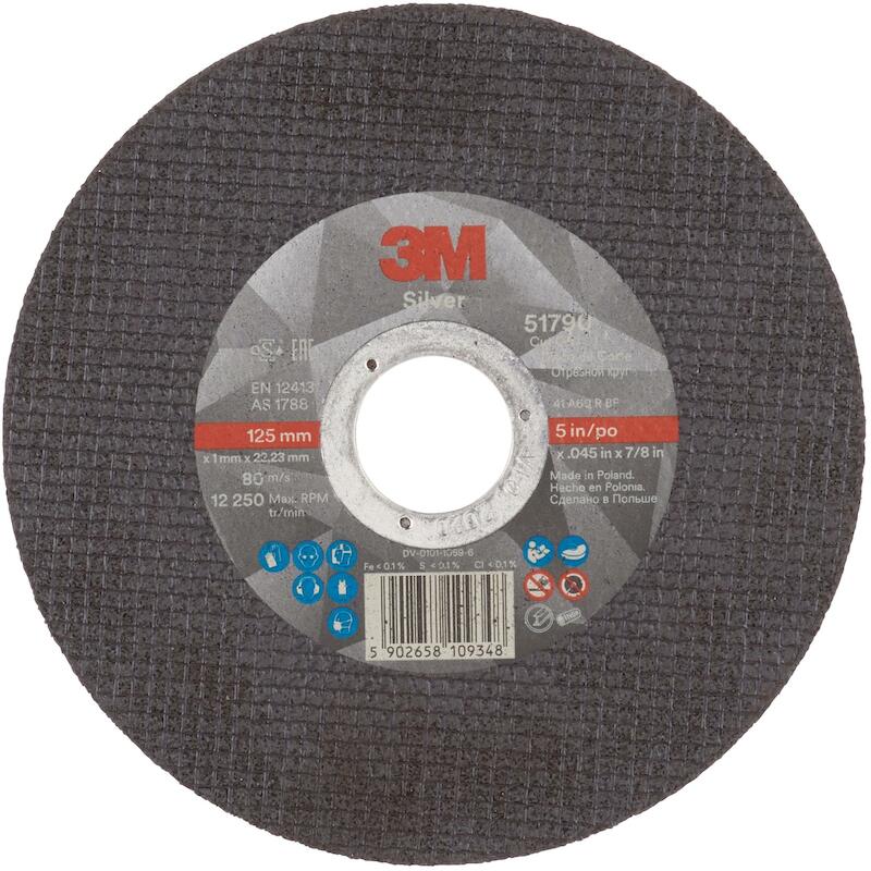 DISQUE TRONÇ. 125X1X22,23MM 7100139232          3M