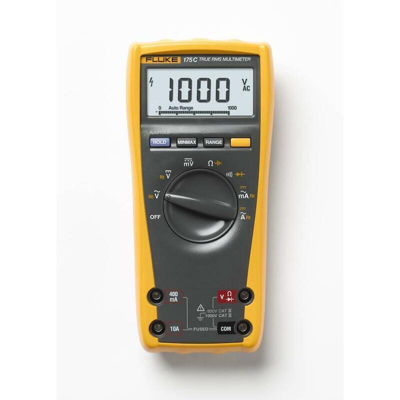 MULTIMETER DIG.TRUE RMS     FLUKE-175 1X9V   FLUKE