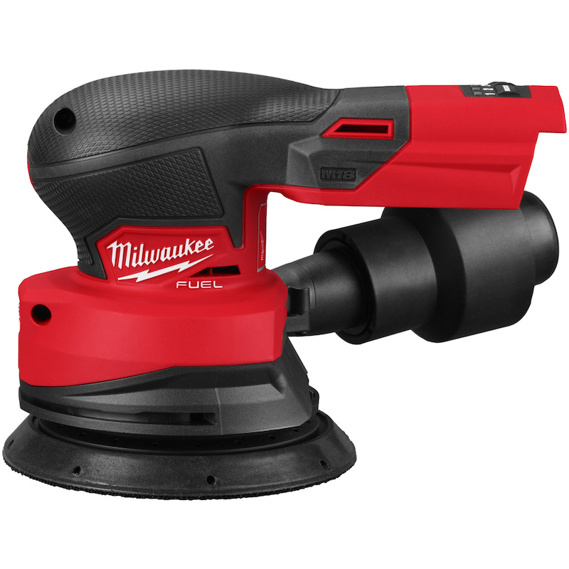 Milwaukee - Accu-excenterschuurmachine - M18 fuel M18 FROS125-0B - 18 V - ø 125 mm - body - in transporttas - 08119317