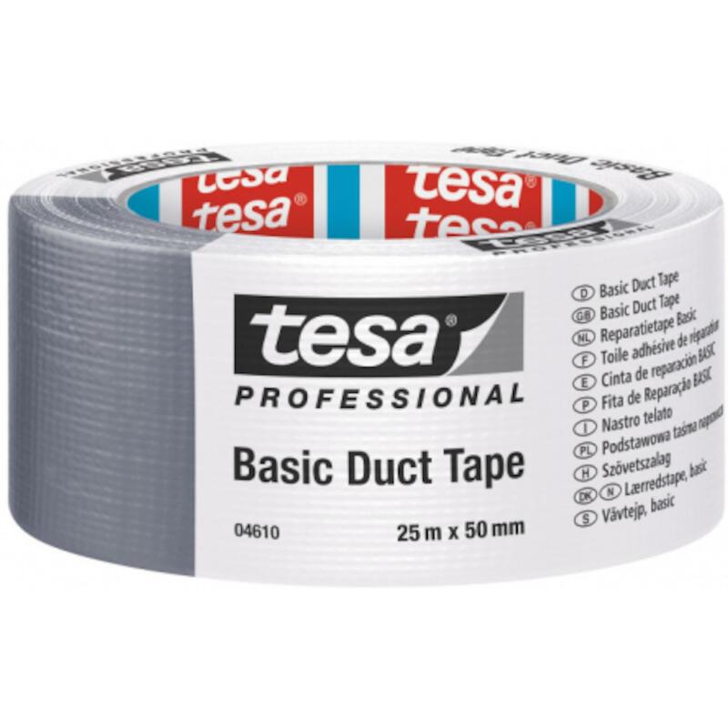 DUCT-TAPE TESABAND ARGENTÉ  4610  50MM X 50M  TESA