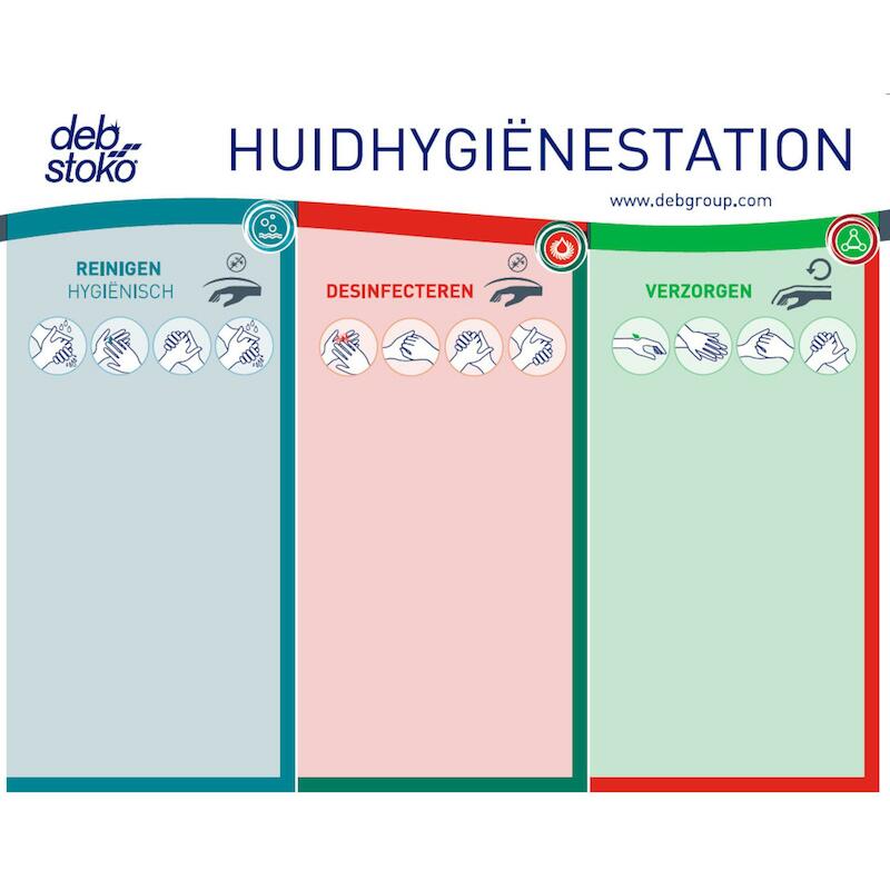 HUIDHYGIENESTATION NL 3STEP PROTECT/DISINFECT/CARE