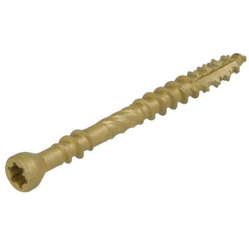 VLONDERSCHROEF TX25 PK 5,0X80MM AR-BRONS  DYNAPLUS