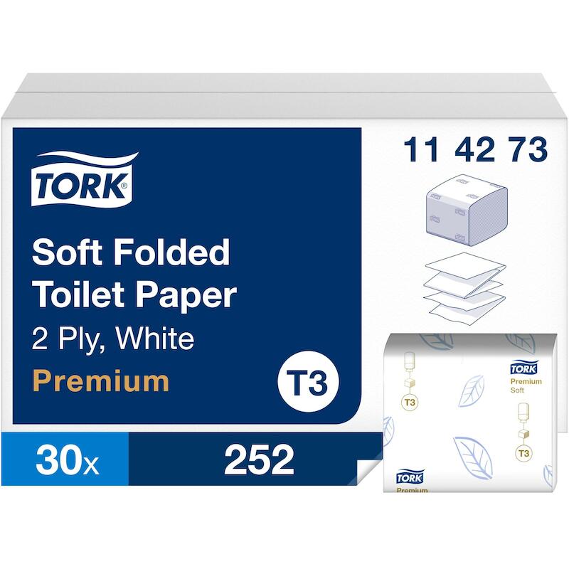 TOILETPAPIER 2 LAAGS - TORK 114273 - PREMIUM ( 190MM)