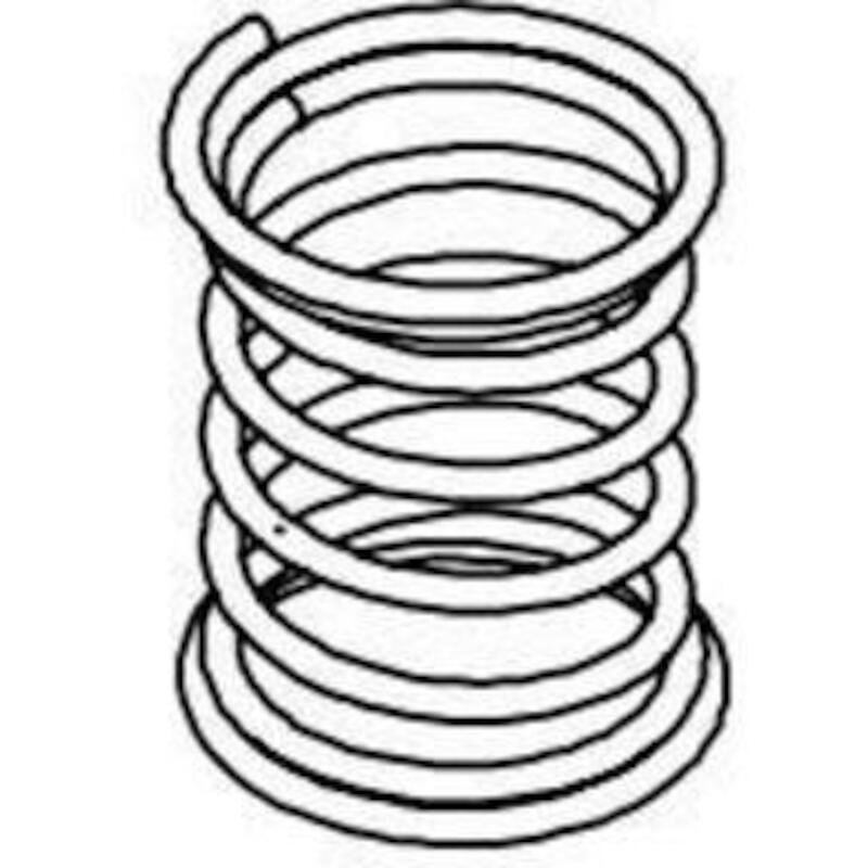RESSORT SPIRALÉ INOX 6,3X8  AB02178