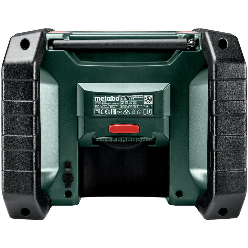 RADIO CHANTIER 12-18V/BODY  R 12-18 DAB+ BT METABO
