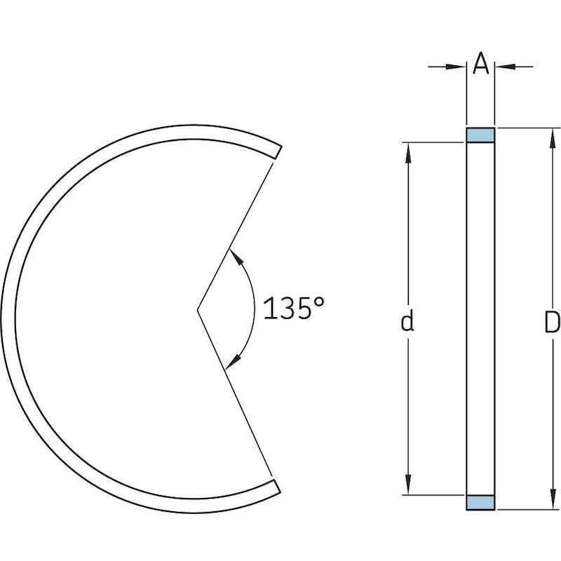 Skf - Bague de blocage - frb 12.5/130 - 119 x 130 x 12,5 mm - 01230073