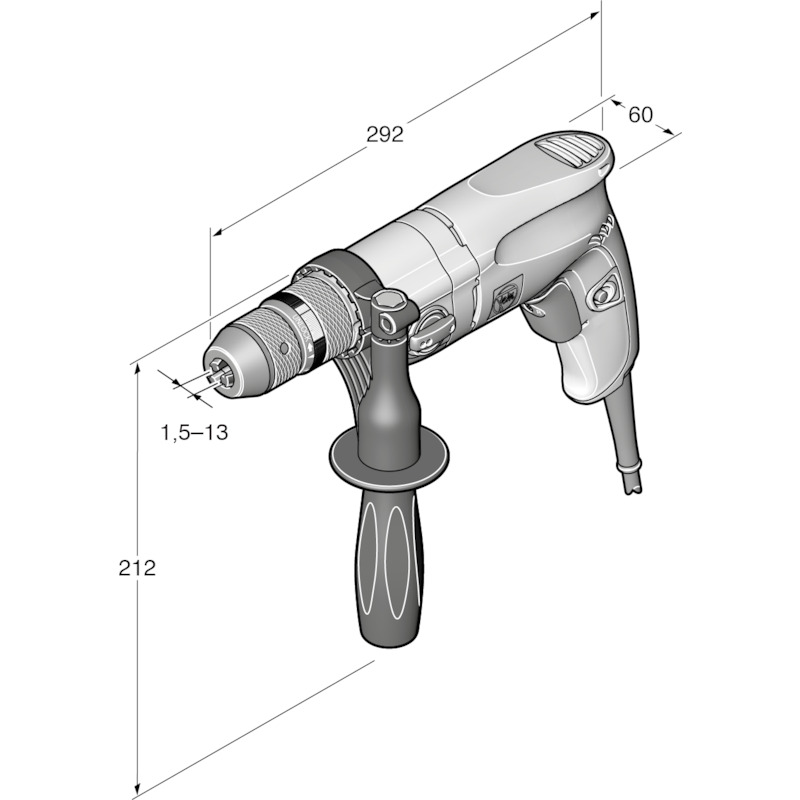 PERÇEUSE 500W               BOP 10-2          FEIN