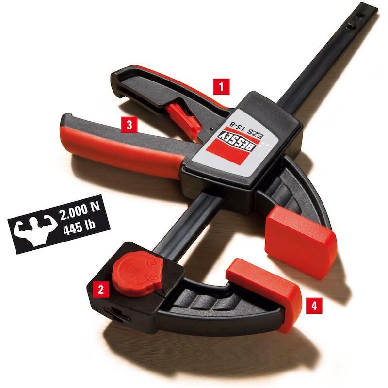 PRESSE "UNE MAIN" 450X80    EZS45-8         BESSEY