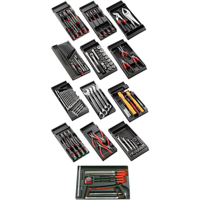13 MODULES OUTILS MIXTES    CM.159 (159PCS)  FACOM