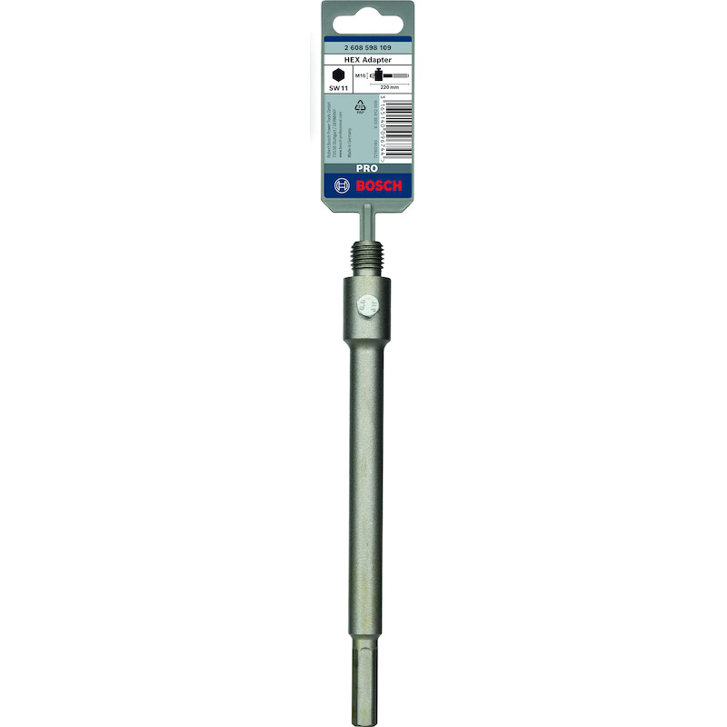 PORTE OUTIL COUR.TRÉPAN M16 2608598109 L220  BOSCH