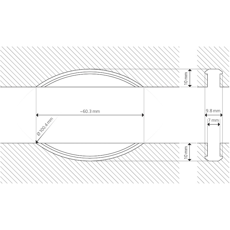 UITLIJNLAMEL P-10           BISCO   (80ST) LAMELLO