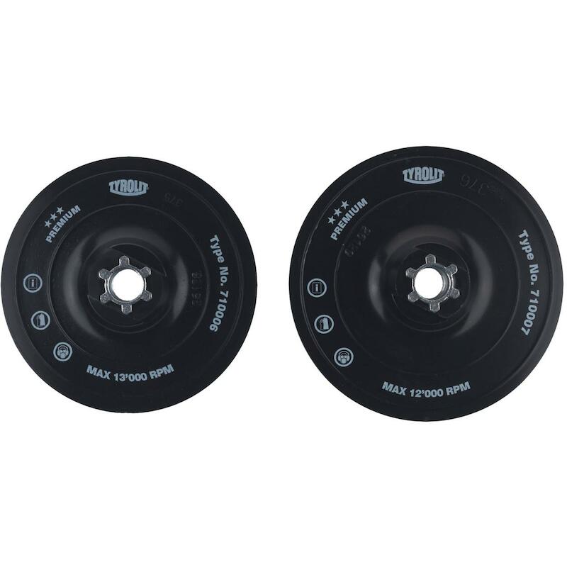 STEUNSCHIJF 125MM X M14     710007         TYROLIT
