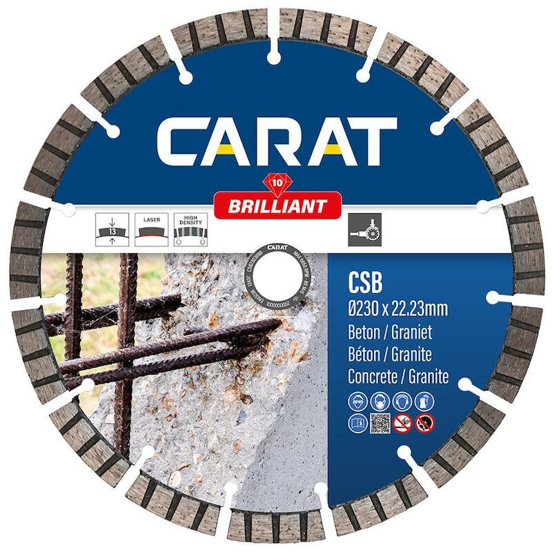 Carat - disque diamanté - csb Brilliant - ø 350 x 25,4 mm - CSB3504000 - 03257833