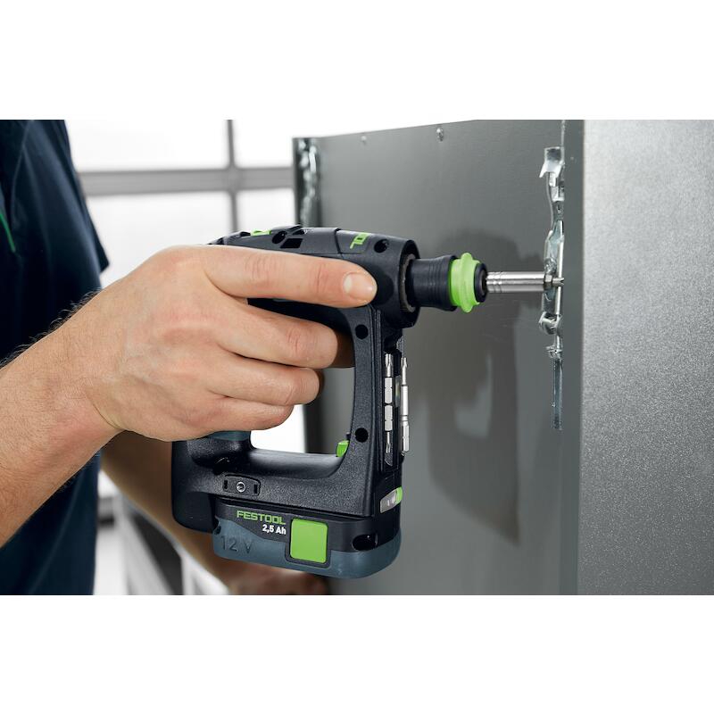 ACCUBOORSCHROEFM.12V/2X2,5A CXS 12 2,5-SET FESTOOL