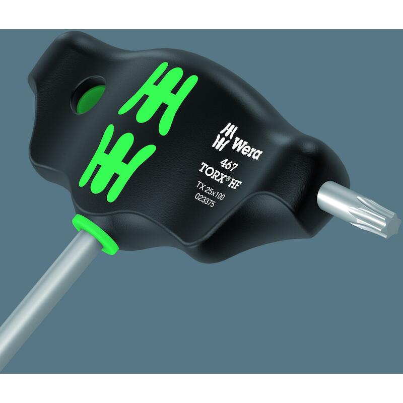Wera - Schroevendraaierset - 467/7 torx hf set 1 - T-greep - tx 10–TX 45 - 7-DELIG - 03166850
