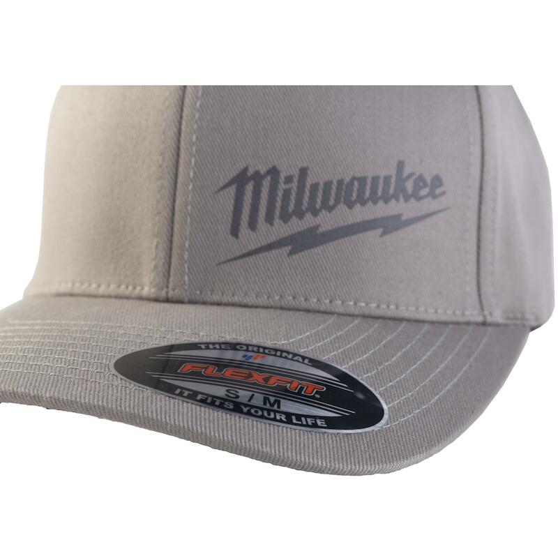 BASEBALL CAP GRIJS          BCSGR    S/M MILWAUKEE