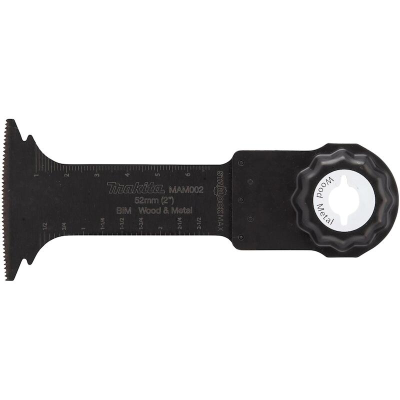 Makita - Plunge cut saw blade - B-66416 - MAM002 - Starlock Max - BiM - wood/metal - 52 x 70 mm - 08054996