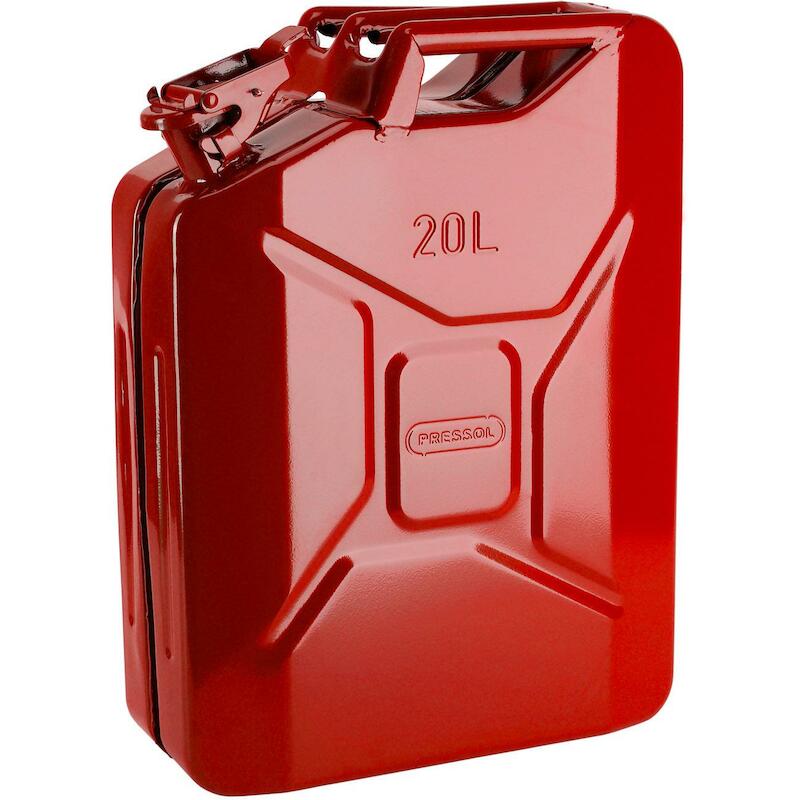 JERRYCAN MÉTAL ROUGE        21060 - 20L    PRESSOL