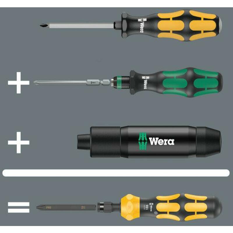 SLAGSCHROEVENDR.1/4"X163,5  921 - 25NM        WERA