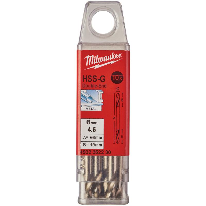 METAALBOOR HSS-G 4,5MM      4932352230(10ST)MILWAU