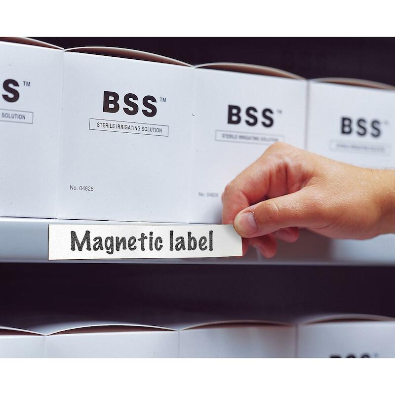 MAGNEETSTRIP - BRADY 234972 - WIT 216X 38,5 MM (25EA)