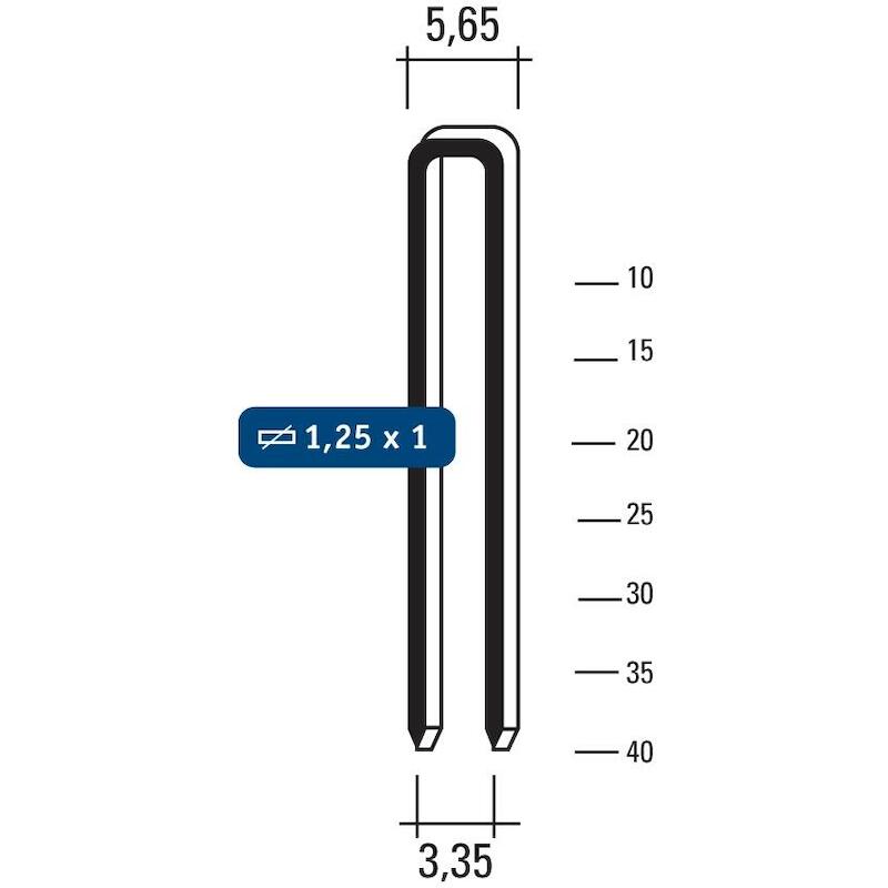 NIET 90 30MM STAAL GALVA    FO90300001(4000ST) CAR