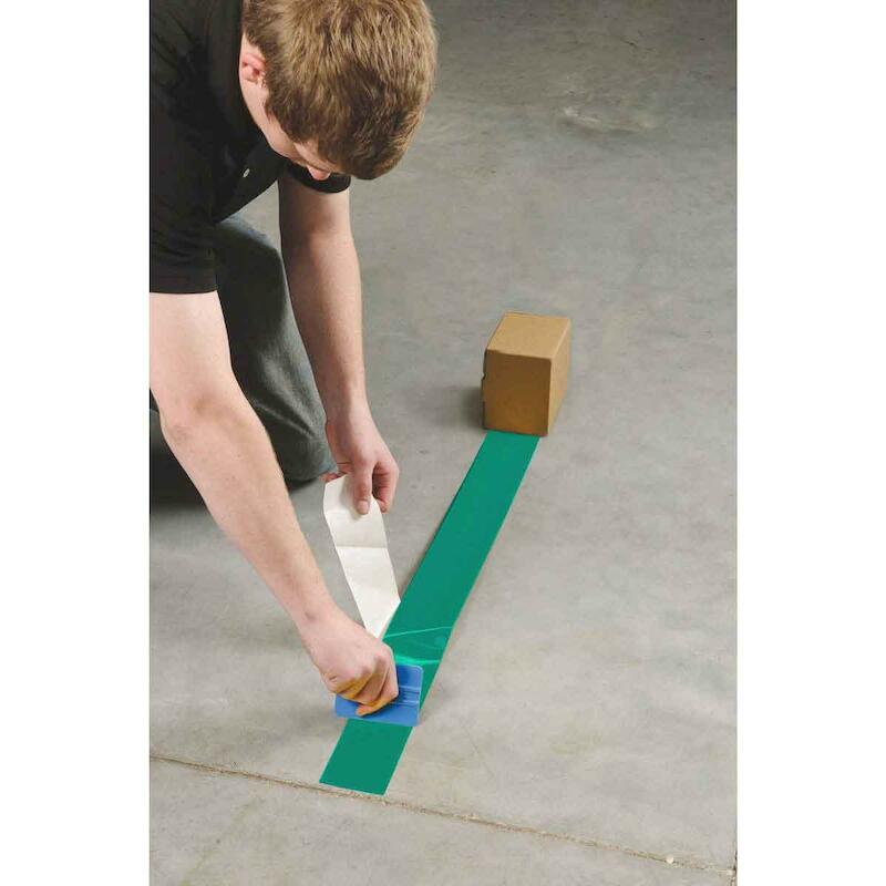 BANDE DE MARQ.AU SOL VERT   104315 50,8MMX30M