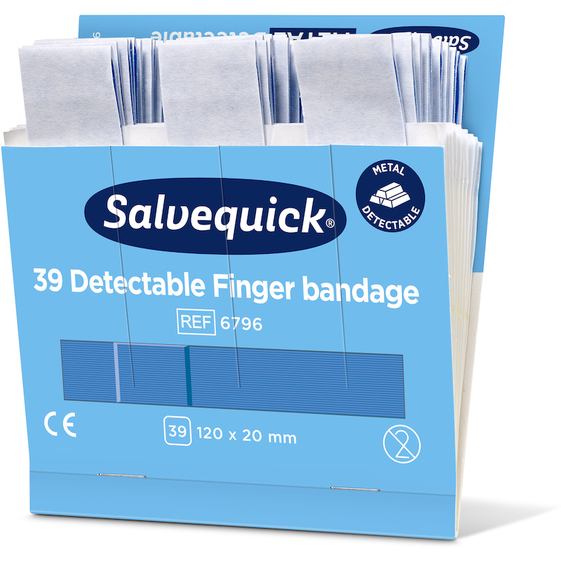 PLEISTER BLAUW DETECTEERB.  6796    (6X39ST) SALVE