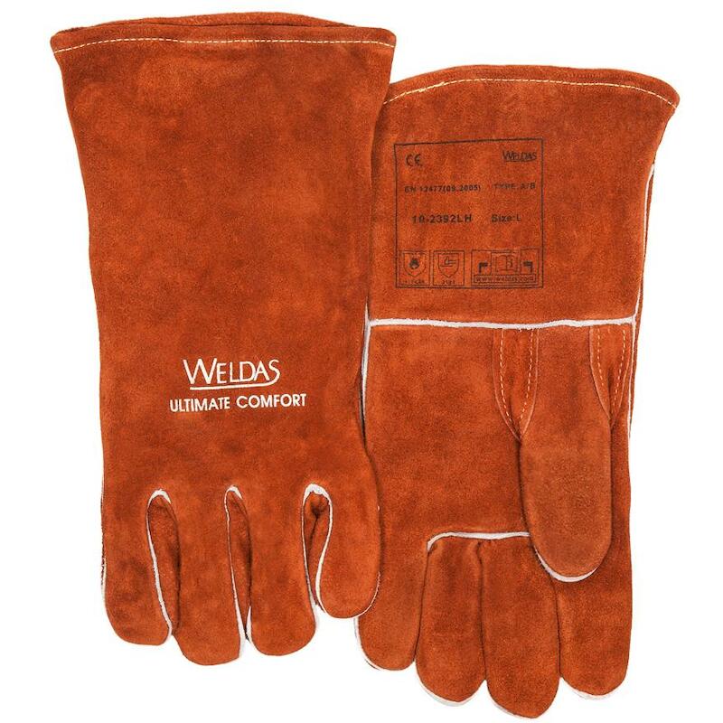 GANT À SOUDER CUIR CROÛTE   10-2392     3XL WELDAS