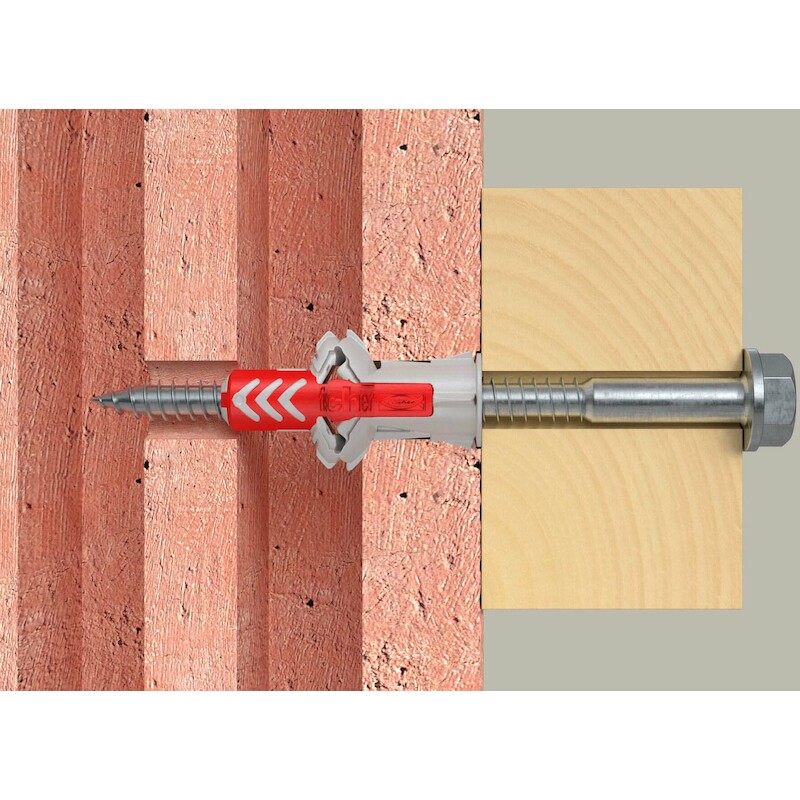 PLUG NYLON 10X50 S(+SCHROEF)DUOPOWER       FISCHER