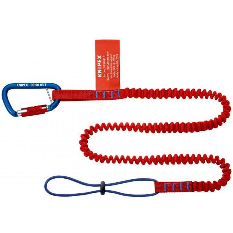 VANGLIJN + KARABIJNHAAK     00 50 05 T BK   KNIPEX