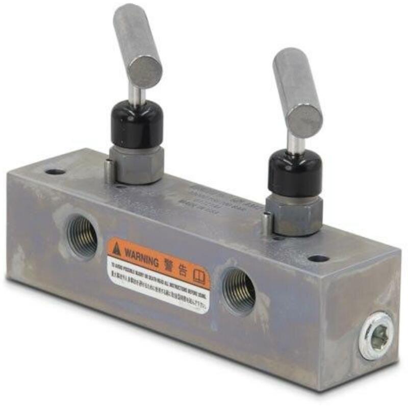 VERDEELBLOK 1 IN/2 UIT      AM21 MANIFOLD  ENERPAC
