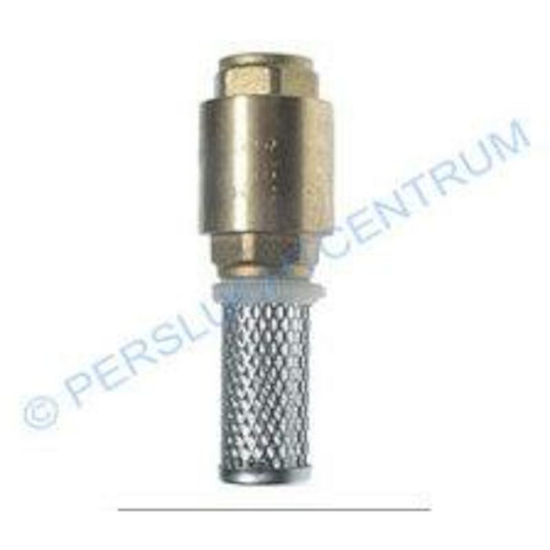 ZUIGKORF/ANTI RETOUR 3/8" MESSING