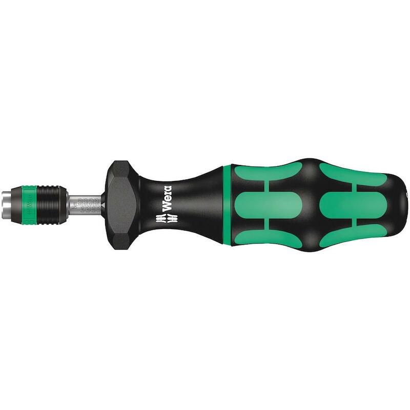 WERA SERIE 7400 KRAFTFORM INSTELBARE MOMENTSCHROEVENDRAAIER (0,1-3,0 NM) MET RAPIDAPTOR SNELWISSELHOUDER (34 NM)