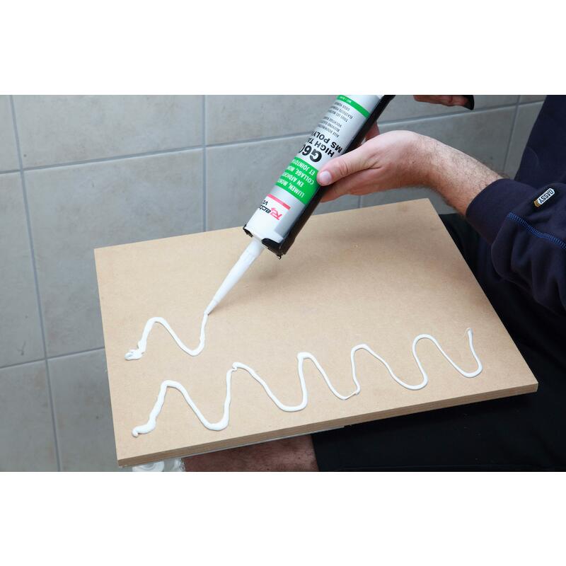 MASTIEK-LIJM GRIJS          G60     290ML RECTAVIT