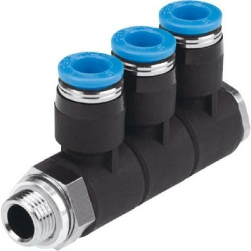 MULTIPLE DISTRIBUTOR QSLV3-G3/8-8 (186238) FESTO