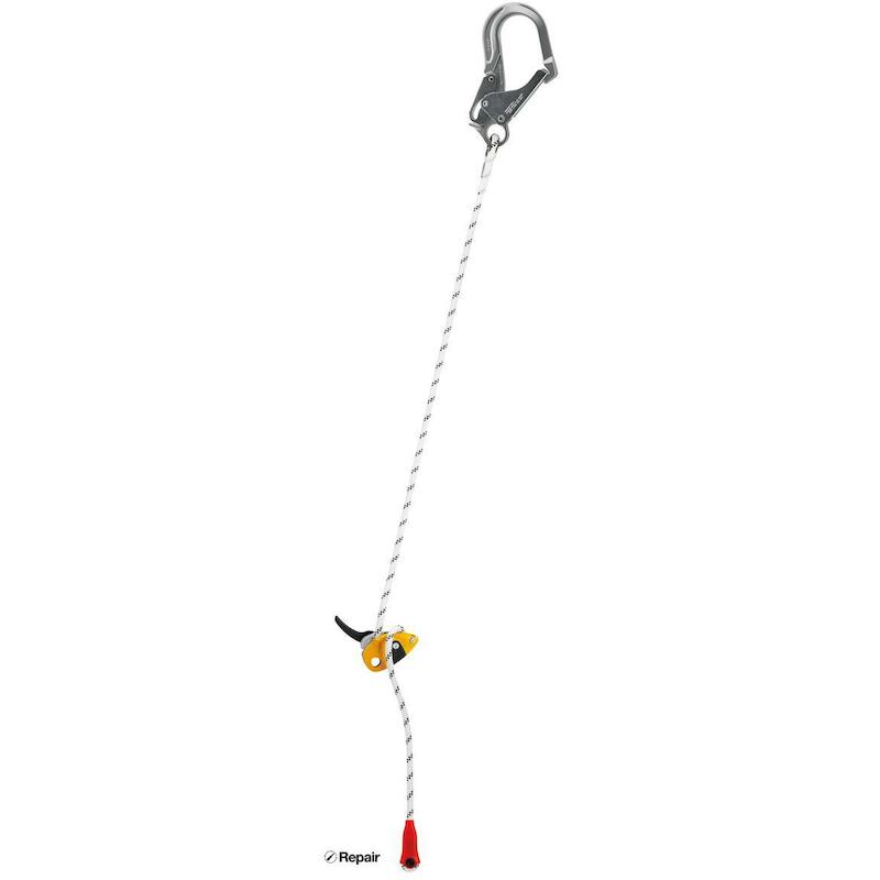 VEILIGHEIDSLIJN WIT/GEEL    GRILLON MGO - 2M PETZL
