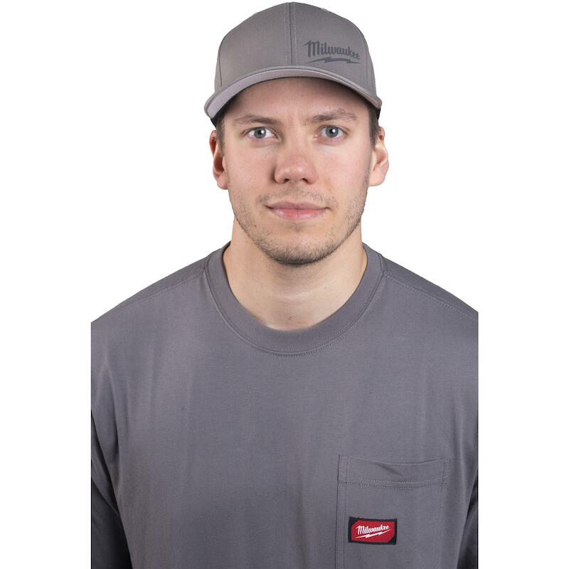 BASEBALL CAP GRIJS          BCSGR   L/XL MILWAUKEE