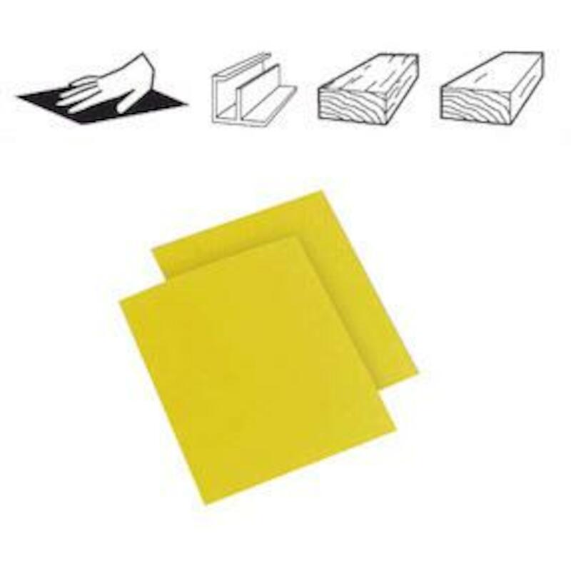 PAPIER ABRASIF 230X280MM    BC2      P120 FLEXOVIT