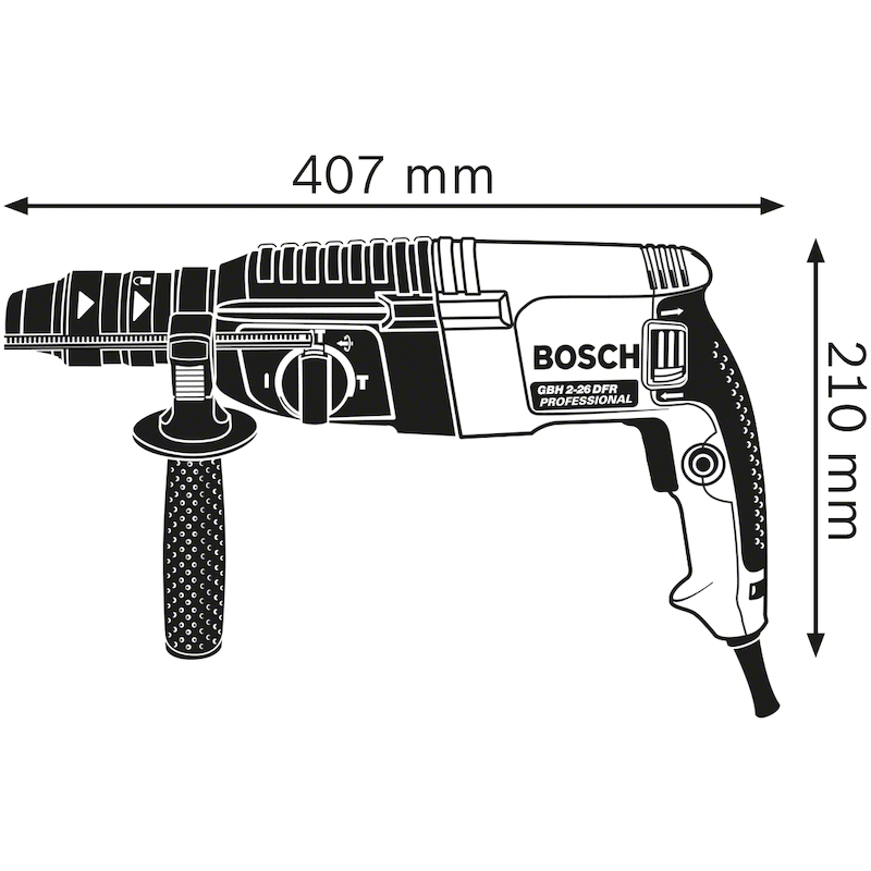 MARTEAU COMBINE 830W        GBH 2-26 F(COFF) BOSCH