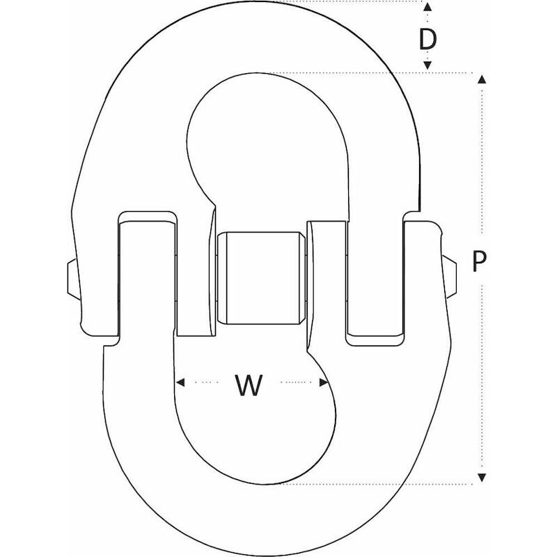 C-LINK VERBINDING 4T        RCX-10MM-G10      REMA