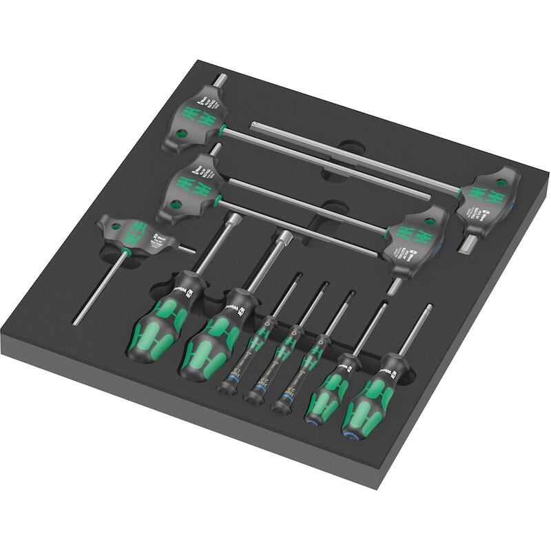 JEU DE TOURNEVIS MODULE     9713       (12PC) WERA