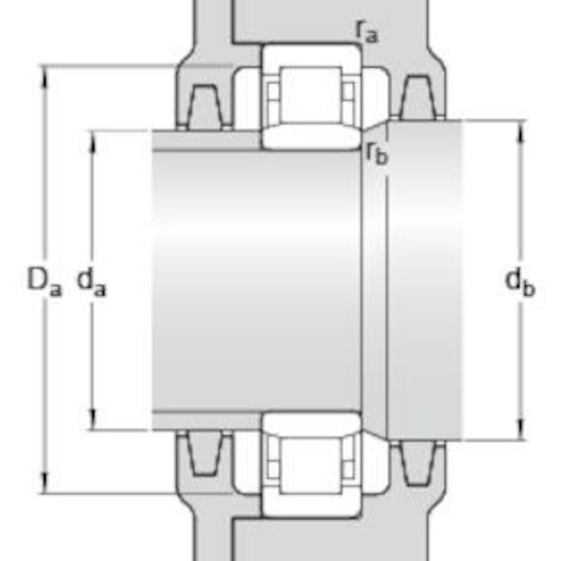 CILINDERLAGER - SKF NU 310 ECJ/C3