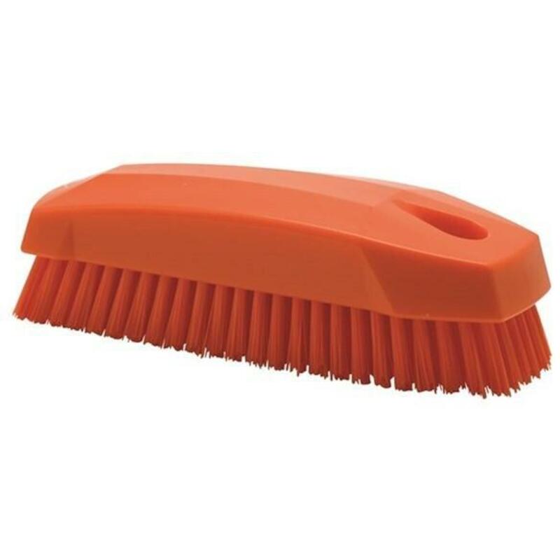 BROSSE À ONGLES DUR ORANGE  6440/7  130X50MM VIKAN