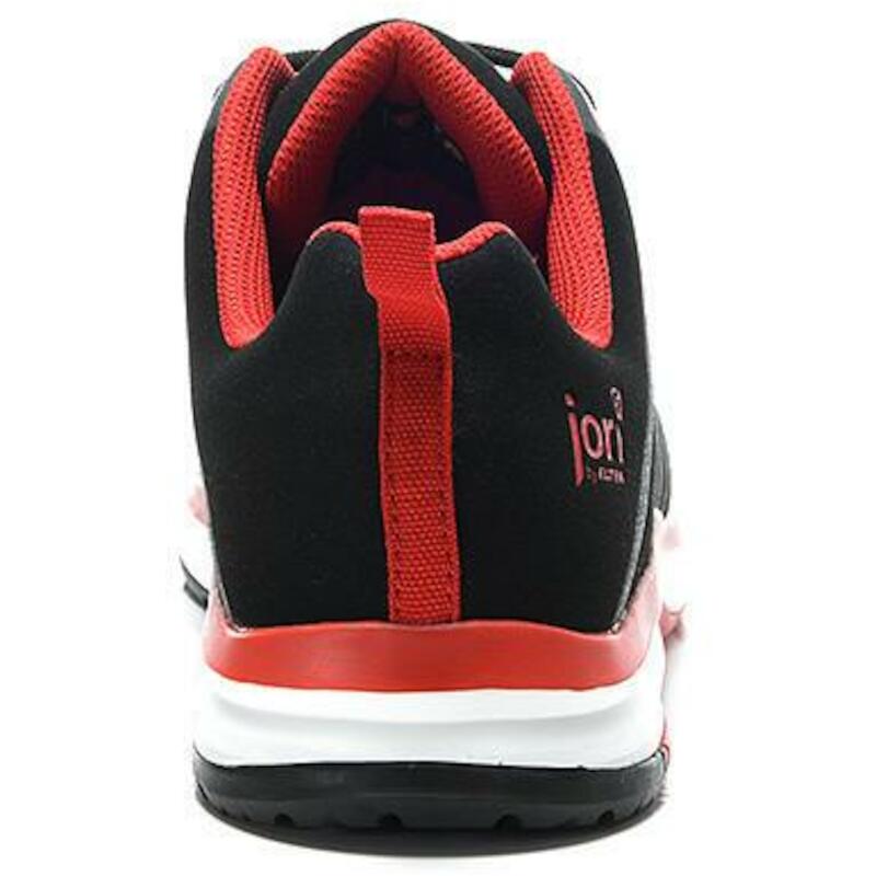 LAGE SCHOEN ESD - JORI JO_RAPID - S3 ZWART EN ROOD 48