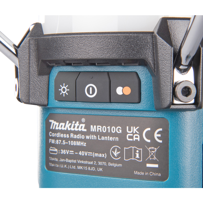 RADIO + LANTAARN 36V/BODY   MR010GZ         MAKITA