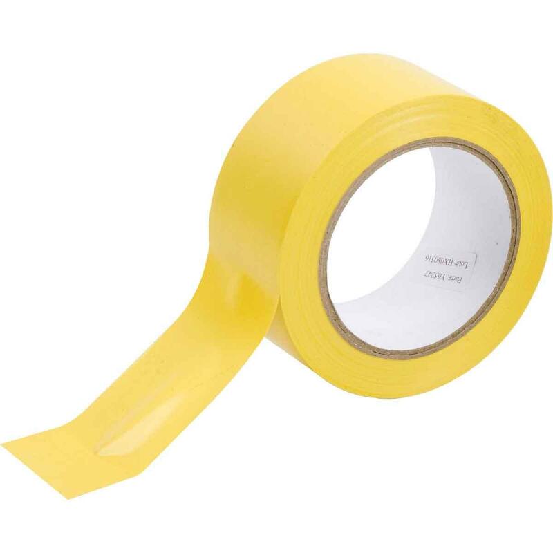 BANDE DE MARQ.AU SOL JAUNE  058200 50MMX33M  BRADY
