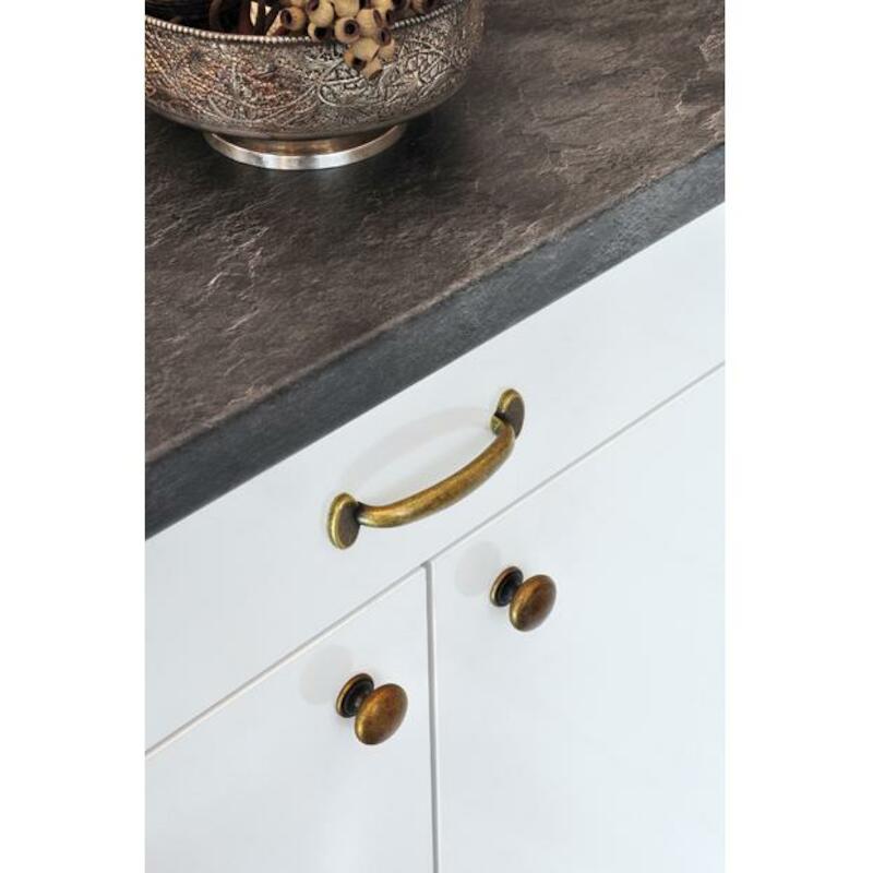 BOUTON MEUBLE VIEUX LAITON  1533-33ZN10 33MM  SIRO